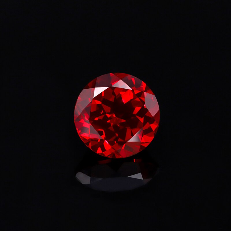 5Mm Ronde Vorm Uitstekende Lab Grown Ruby Voor Mode-sieraden Maken