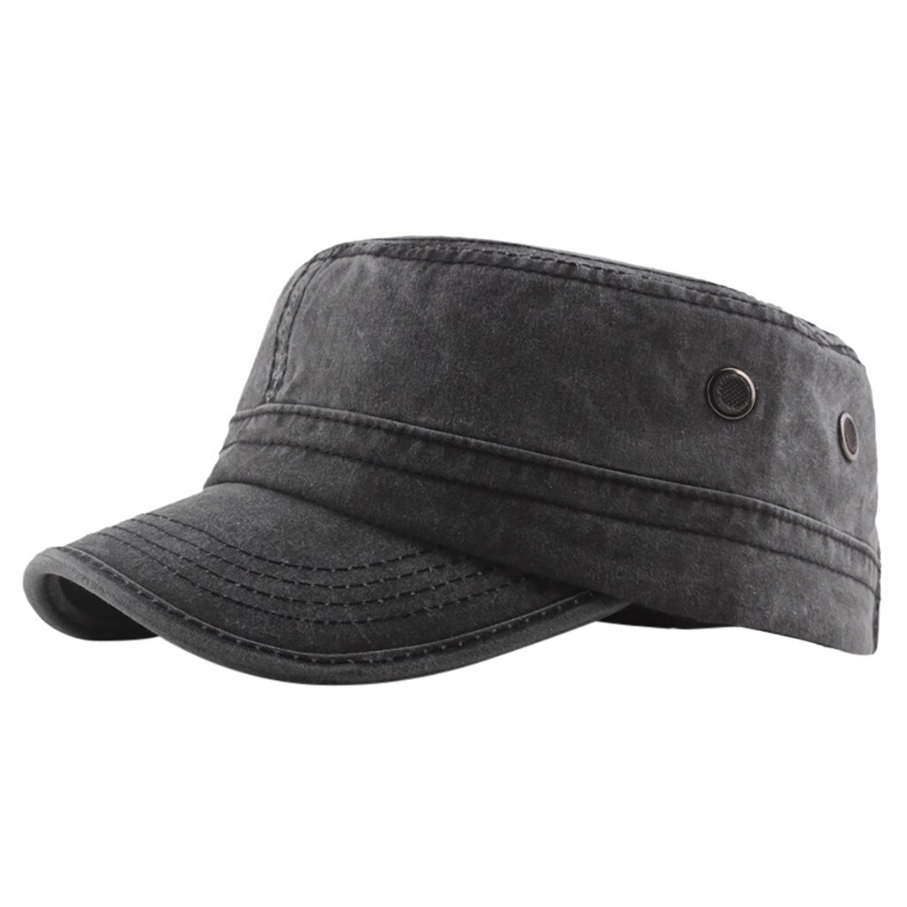 Men's And Women's Cap Vintage Beret Cap Flat Top Comfortable Breathable Cap Ladies Accessories Bufanda De Seda #LR3: dark gray