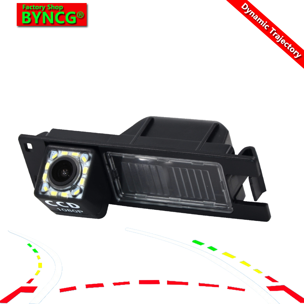 BYNCG 12 LEDs Intelligente Dynamische Traject Tracks Achteruitrijcamera CCD Reverse Backup Camera Auto Omkeren Parking Assistance