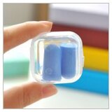 Zachte schuim oordopjes tegen neusgeluiden, oordopjes tegen geluid, geluidsbescherming voor reizen, slapen, geluidsreductie: Blauw