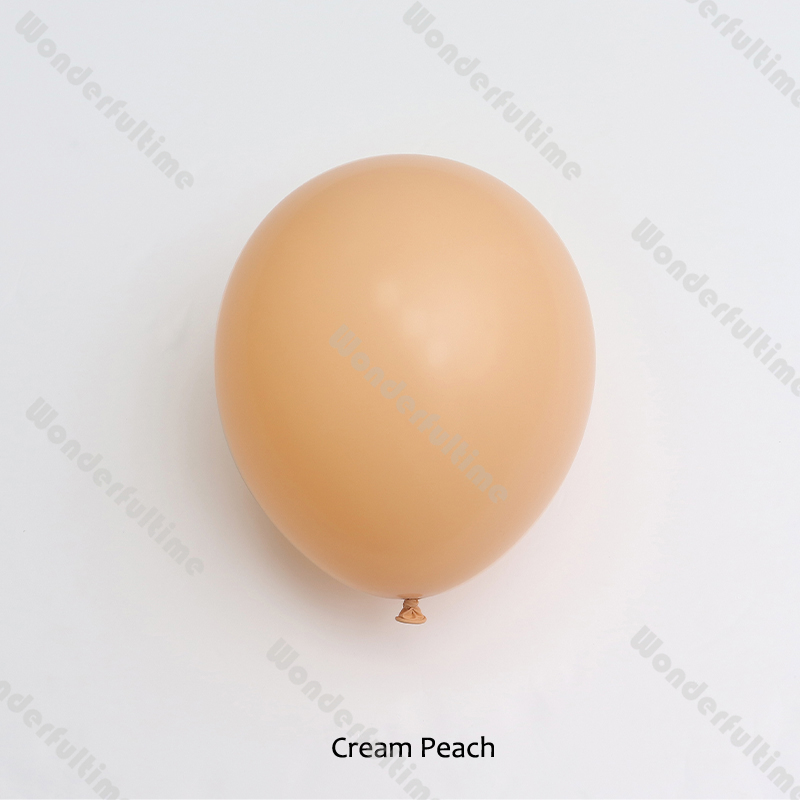 5-18inch Retro Latex Balloons Burnt Orange Wedding Balloon Garland DIY Beige Blush Brown Globos Baby Shower Birthday Party Decor: Skin / 40INCH