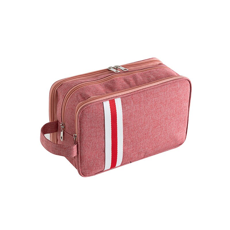 Toiletry Bag Makeup bag Cheap Women Bags Men Large Waterproof Nylon Travel Bag Cosmetic Bag Organizer Case Necessaries Make Up: Pink / M