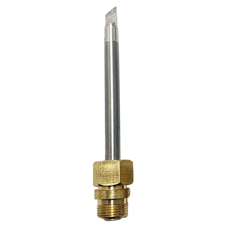 GTBL 510 Interface Soldering Iron Tip Mini Portable USB Soldering Iron Tip Welding Rework Accessories: Gold  Cutter head