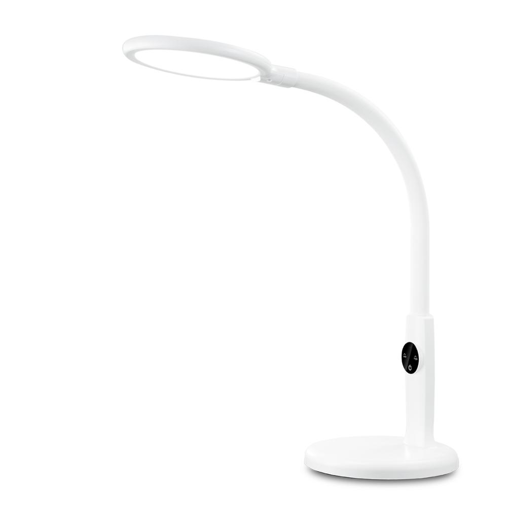 Flexible Desk Lamp Touch Table Lamps For Living Room Gooseneck Desktop Foldable Dimmable Eye Protection Study Lamp Led Light: 10W US Plug