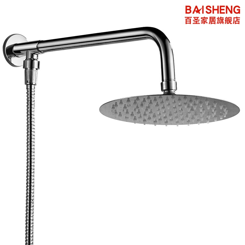 Ronde vierkante roestvrijstalen douchekop regendouchekop regendouche chroom hoge druk chuveiro badkraan ducha
