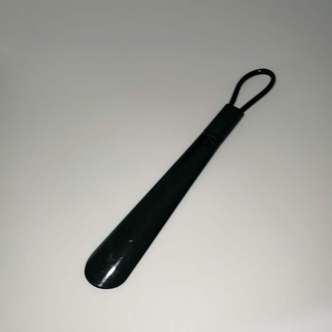 Zapatos de plástico de 30cm, artefacto de bocina, zapatos de bombeo, cuchara: Negro
