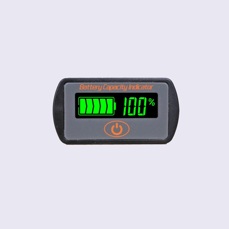 LY7 battery tester battery indicator battery monitor for car ups: Dark Grey