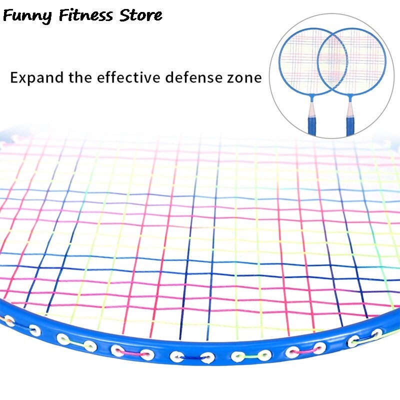 Raquetas de bádminton para niños con pelotas de bádminton niños deportes entrenamiento con juegos educativos juego de raquetas profesionales