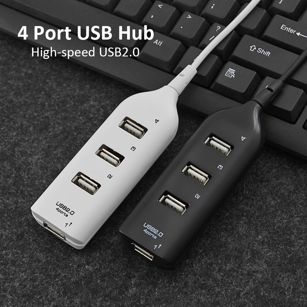 Multi Usb Adapter For Computer Usb Hub 5Mbps High Speed Multi Usb 2.0 Adapter Exp... – Grandado