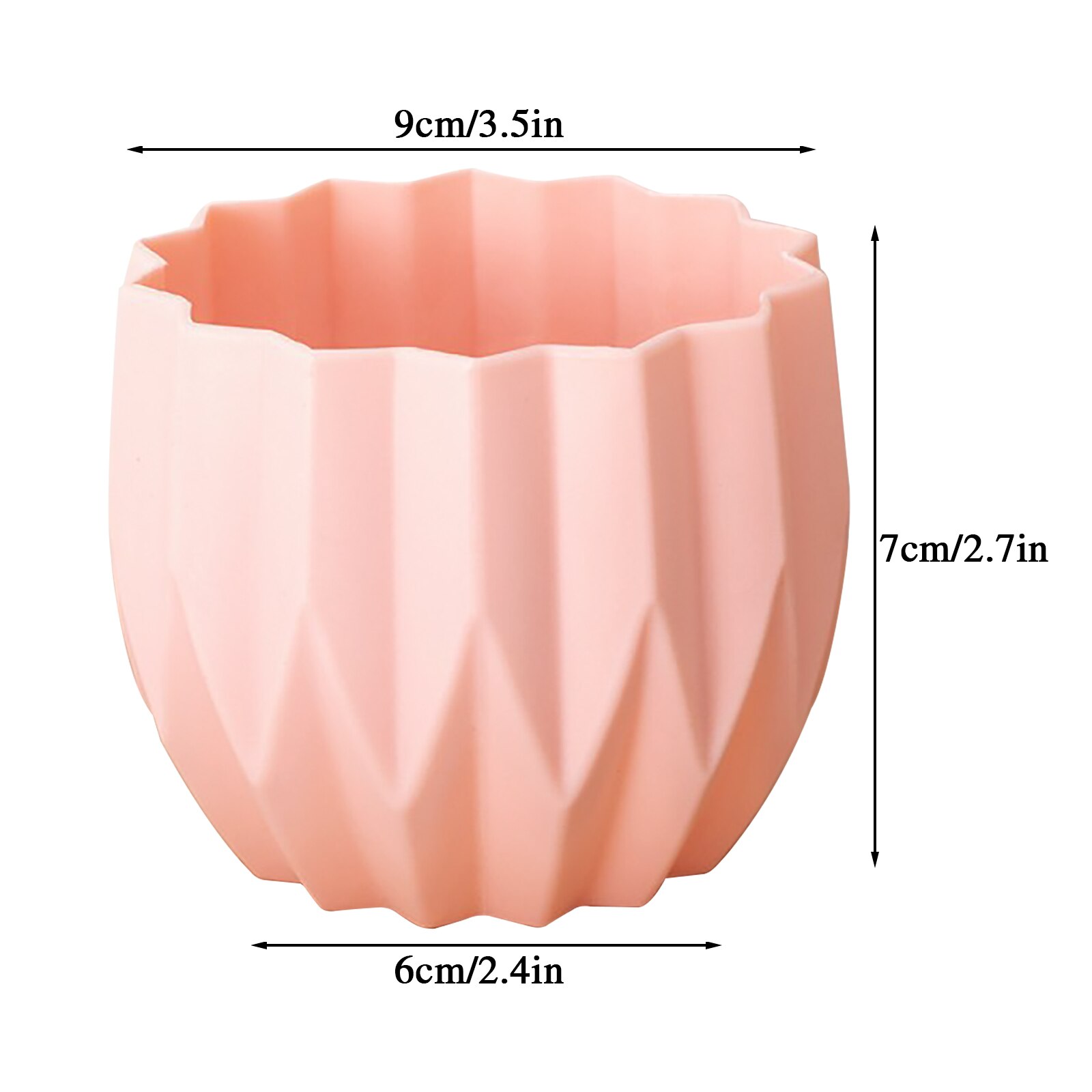 Jarrón de plástico para jardín, cesta de ratán europeo anticerámica, ornamento irrompible, arreglo, jarrón de cerámica de imitación, 1 ud.