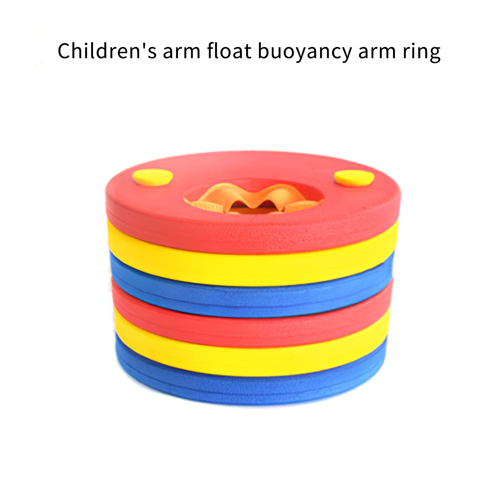 6 Stuks Ronde Arm Float Bands Eva Gratis Combinatie Foam Arm Bands Zwemmen Float Aid Gereedschap Voor Kinderen Zwemmen Veiligheid arm Bands