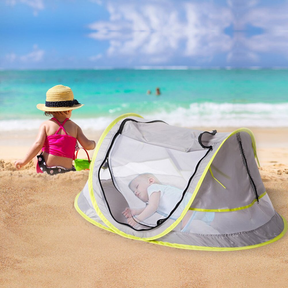 Baby Strand Zelt freundlicher Wasserdichte Pop hoch sonnenschutz Markise Zelt UV-schutz Sunshelter mit Schwimmbad Kind draussen Camping Sonnenschirm Strand