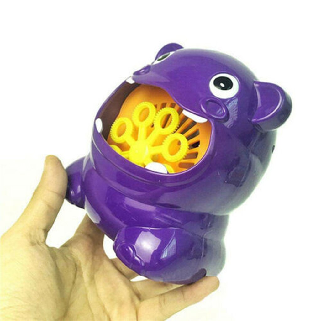 Nilpferd Förmigen, Automatische blasiert Hersteller Gebläse, freundlicher Kleinkinder Schlecht Parteien Spielzeug, Hochzeit draussen drinnen Rasen Spiele