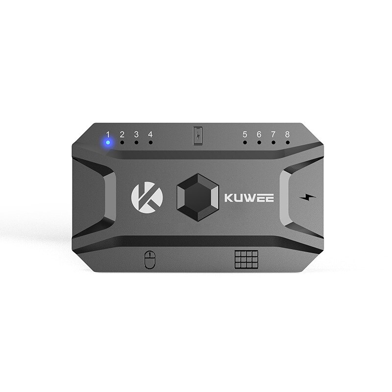 Mouse Keyboard Converter Bluetooth 5.0 from Wired to Wireless Adapter Converter USB Hub usb Splitter Support up to 8 devices