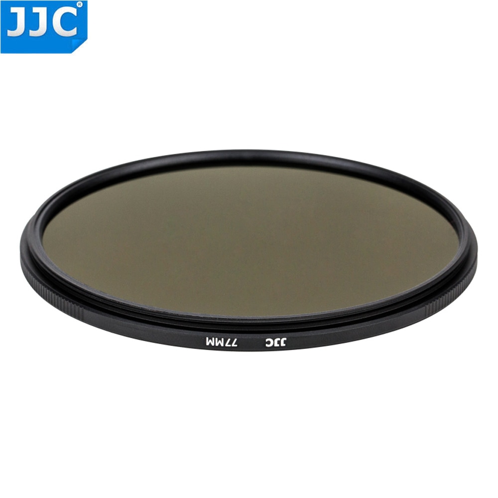 JJC F-ND serie 49MM bis 82MM ND1000 Neutral Dichte Filter Nimmt HD Optische Glas 10-Stop Exposition reduktion Mit Filter Fall