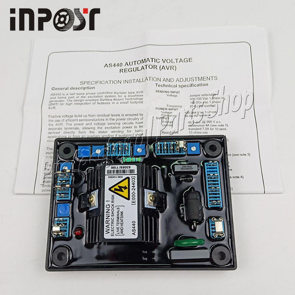 As440 til generator genset avr  as440 automatisk spændingsregulator modul