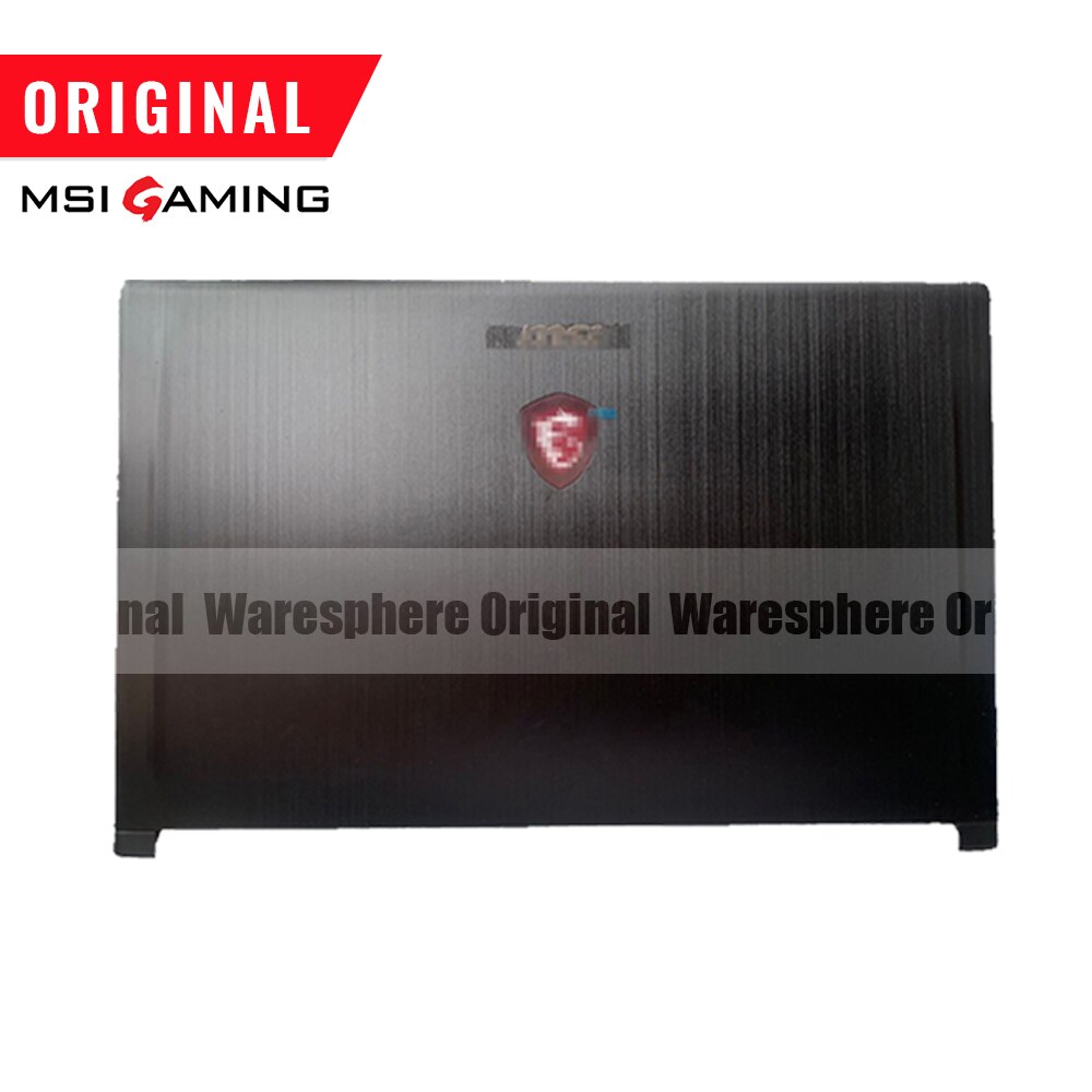 Original LCD Back Cover for MSI WS63 7RK GS63VR 6RF 7RF Stealth Pro Hinge Cover 16K2 3076K2A252HG01 Black: GS63  COVER
