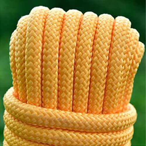 Dia.10mm Paracord Schlüsselband Seil Überleben Fallschirm schnur ein Kern solide für draussen-Camping Kletterseil Wandern DIY Armbinde: Orange / Anderes