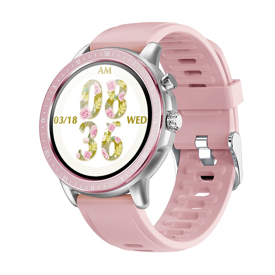 Smart Watch Women Full Touch Waterproof Multi-sports mode Pedometer Heart Rate Smartwatch Fitness Bracelet for Lady