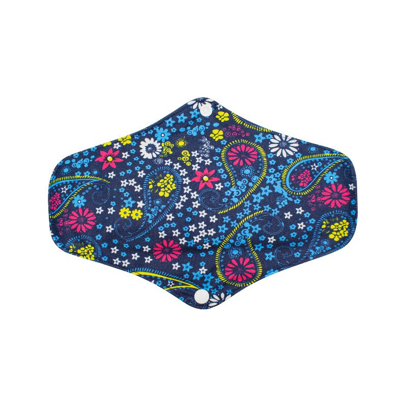 18*25CM Menstruations Pads für Nacht Verwenden frauen feminin higgiene mehrweg menstruations Pad Atmungs Waschbar Tuch Pads: YWS-M07