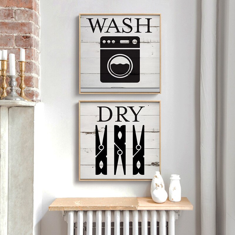 Moderne Poster Diy Frame Wassen Vouwen Droge Canvas Schilderij Wall Art Afdrukken Muur Schilderij Kinderkamer Thuis december