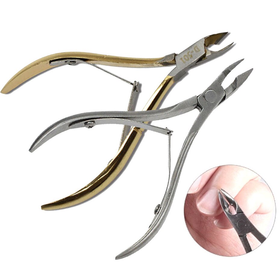Fingernail Toenail Cuticle Nipper Nail Art Scissor Pliers Manicure Timmer Edge Dead Skin Cutter Pro Pedicure Nail Tools BE1586