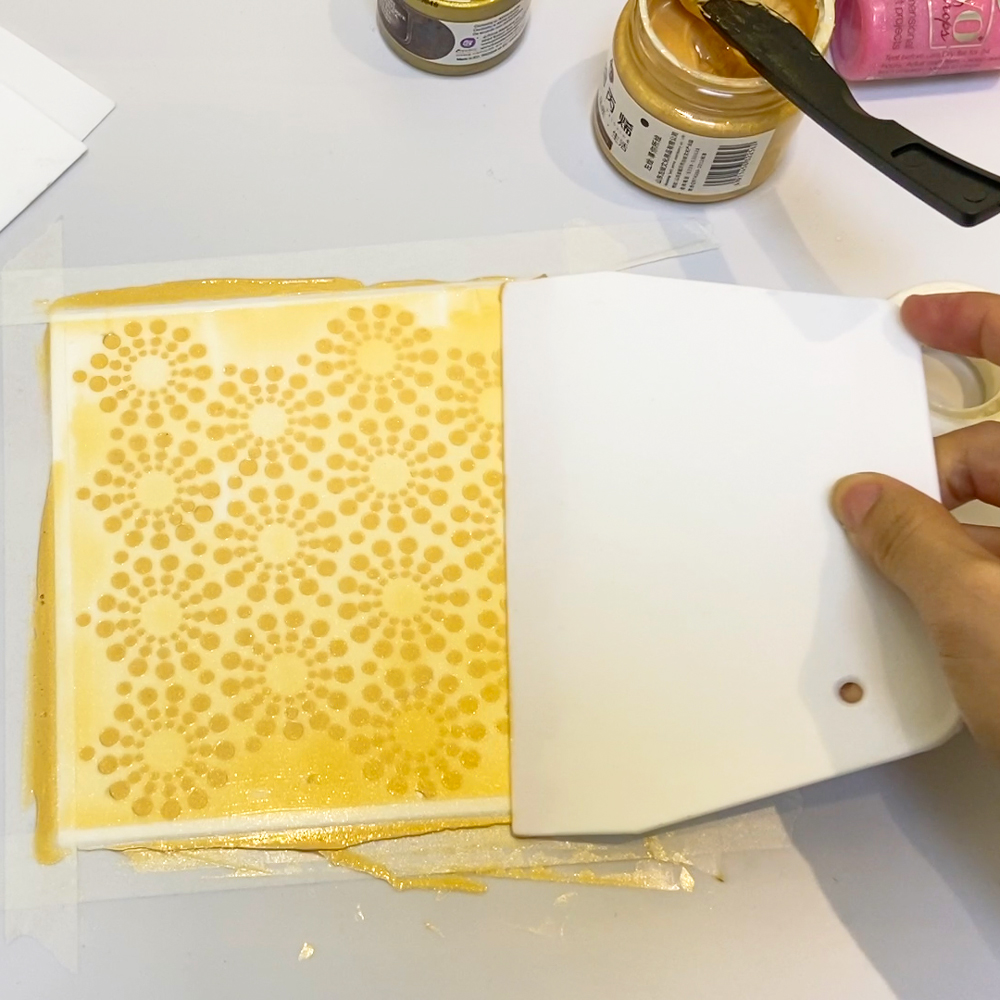 Multi-purpose All Purpose Craft Scraper For Scraping Distributing Mediums Cleaning up Craft Mat Air Bubbles Plastic