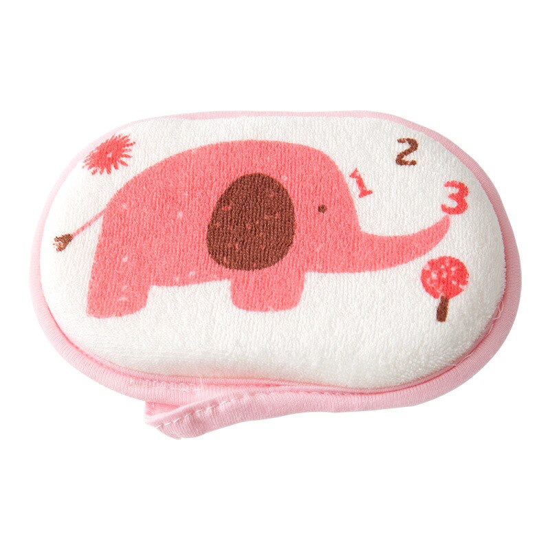 Baby Bath Sponge Brushes Shower Products Comfortable Soft Towel Accessories Infant Children Rub Baby Rubbing Body Wash Cotton: RedElephant