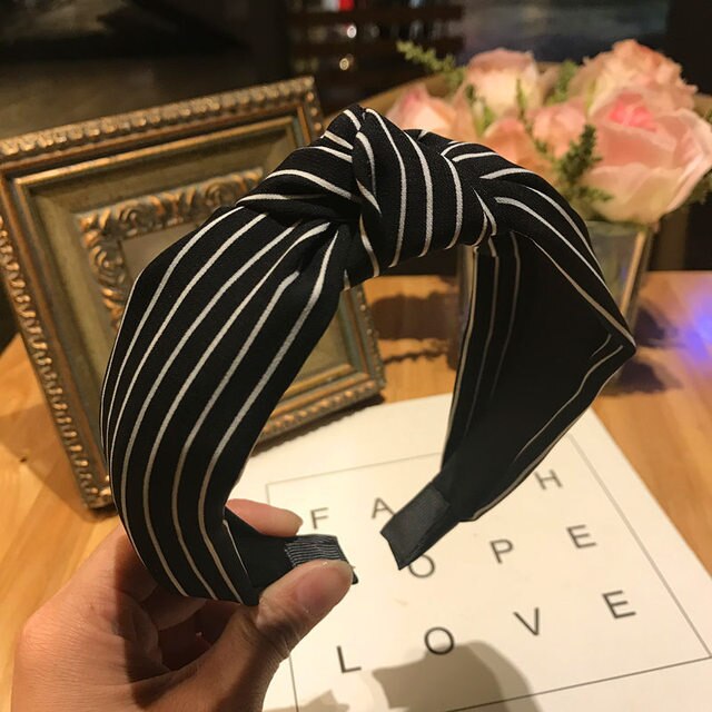 Kinder Nette Farben Gedruckt Plaid Streifen Haar Hoop Hair Mädchen Schöne Dot Bogen Kaninchen Ohren Stirnbänder Kinder Haar Zubehör: 30