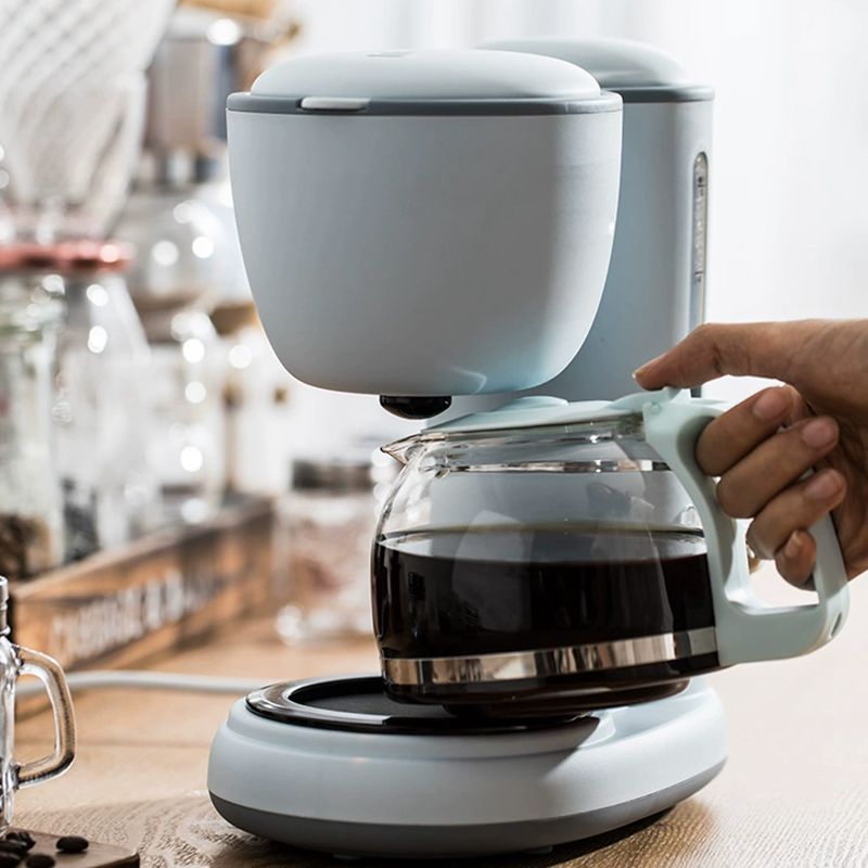 Fully Automatic Drip Coffee Maker Drip filter 600ml American coffee machine Tea Boiler Espresso Maker for home office 220V