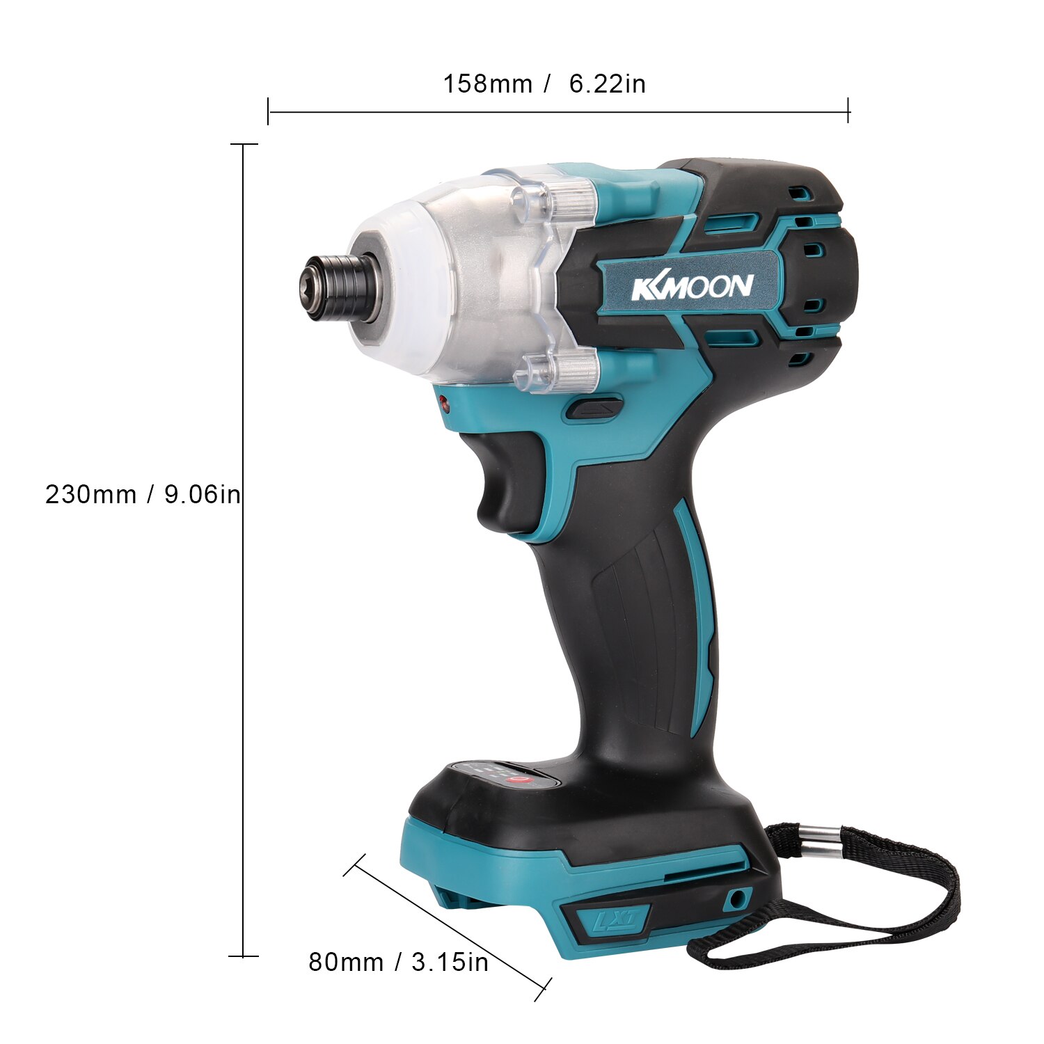 18V Cordless Impact Wrench Screw Driver Brushless Motor High Torque Electric Wrench Rechargeable Electric Drill Screwdriver