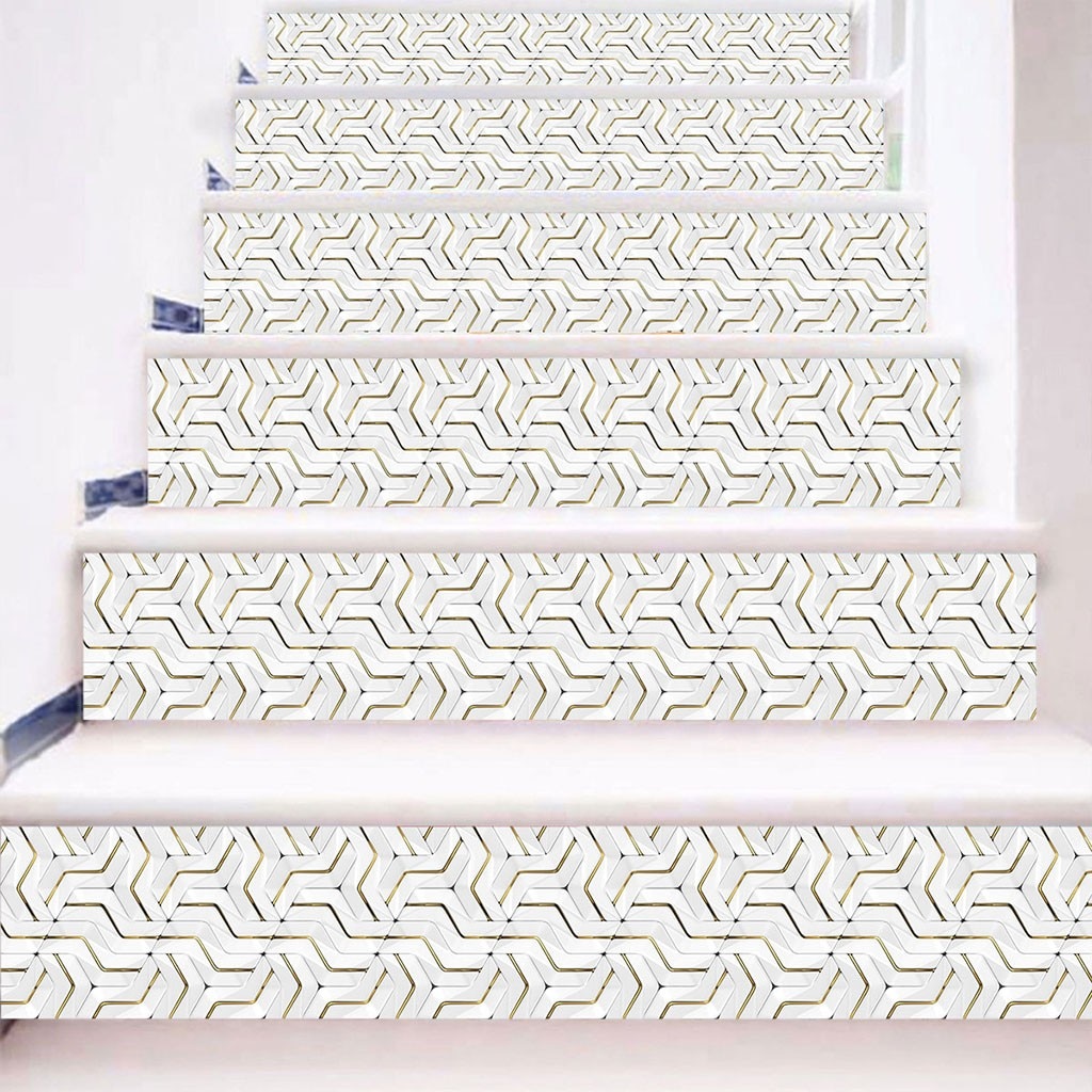 3D Simulatie Trap Stickers 18X100cm Milieu Waterdicht Niet Om Vuil Diy Home Decoratie Muur Sticker