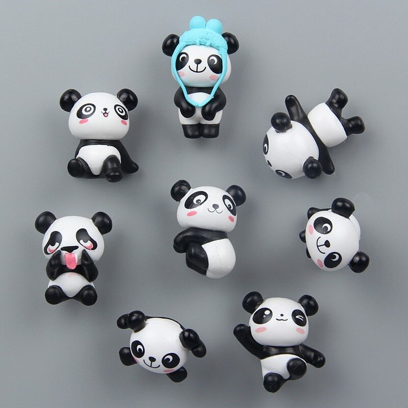 Leuke Panda Magneet Bericht Post Creatieve Magneet Koelkast Plakken Mooie Dieren Koelkast Magneten Woondecoratie