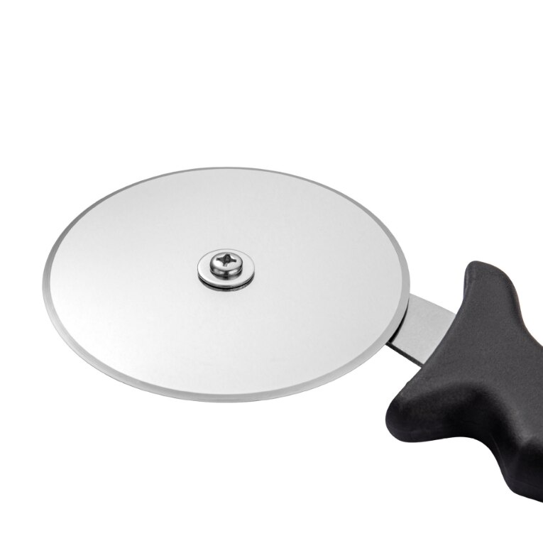 Pizza knife tool set with plastic handle multi-function stainless steel cake knife cake spatula