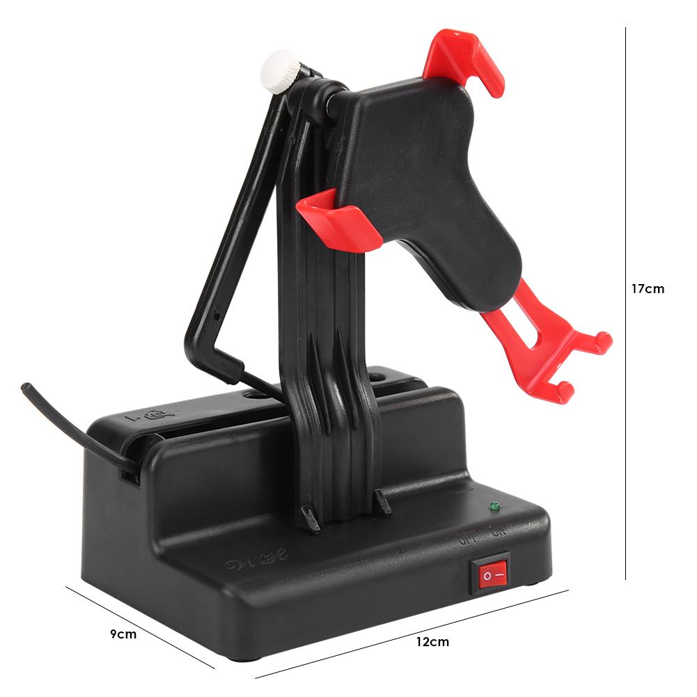 Stop motion stand shaker mobiltelefon wiggle enhed automatisk telefon swing motion trin stigende ryste skridttæller holder