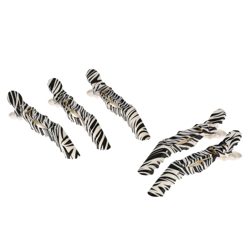 Pinzas para el pelo de cocodrilo para peluquería, pinzas para secar el pelo, accesorios para horquillas, herramientas de estilismo para el cuidado del cabello, 5 uds.