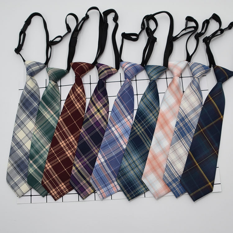 Märke japansk tjej jk uniform fluga härlig koreansk skoluniform tillbehör fluga knut kravat dam slips