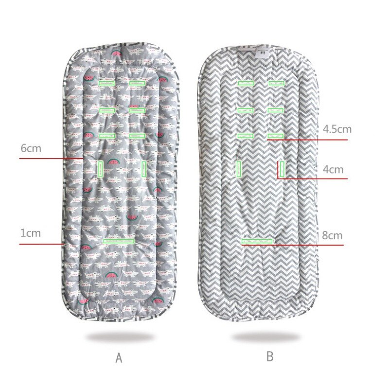 Wózki cud siedziba/wózek/wózek/samochód ogólne maty akcesoria dla wózków dziecięcych pieluchy bawełniane zmiana pieluchy Podkładka