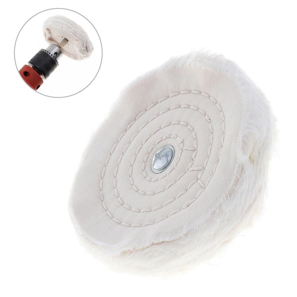 3 " 75mm valkokankaalla kiillotuslaikan peilin kiillotuslaikan hiomakone koruille puumetallin hiomatyökalu