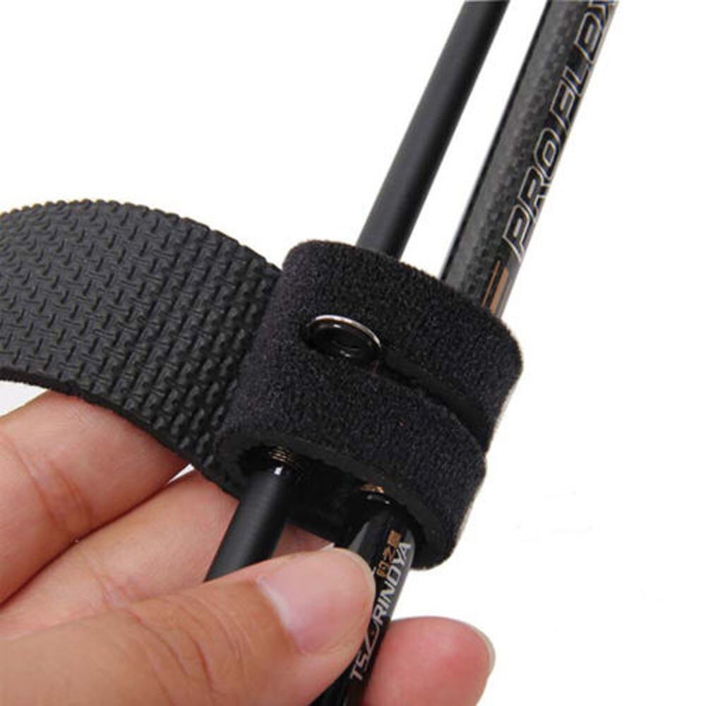 Vistuig Hengel Tie Strap Riem Visgerei Elastische Wrap Band Pole Holder Tool Accessoires Camping Vissen Accessoires #30