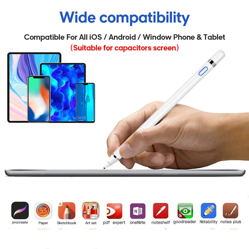 Stylus Touch Potlood Voor Apple iPad Smart Capaciteit mobiele telefoon pen Voor iPhone 11 Pro XS MAX galaxy note9 Smartphone tablet