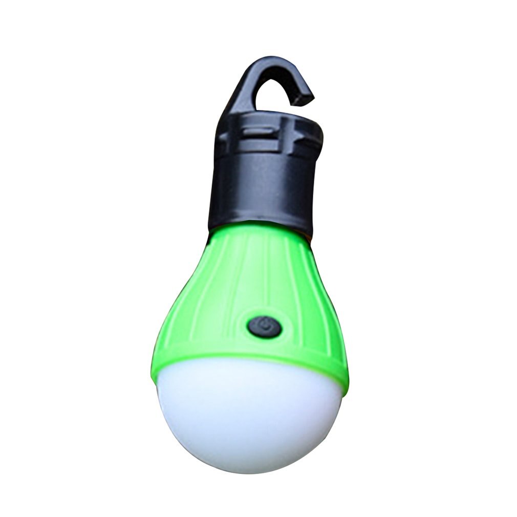 mini bærbar lanternetelt lampe ledet nødlampe vanntett hengende krok lommelykt til utendørs camping: Grønn