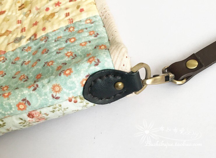 Petite taille 4.5*2.5cm cuir sac boucles avec D anneau bricolage sac à la main bagages accessoires 10 pièces/lot