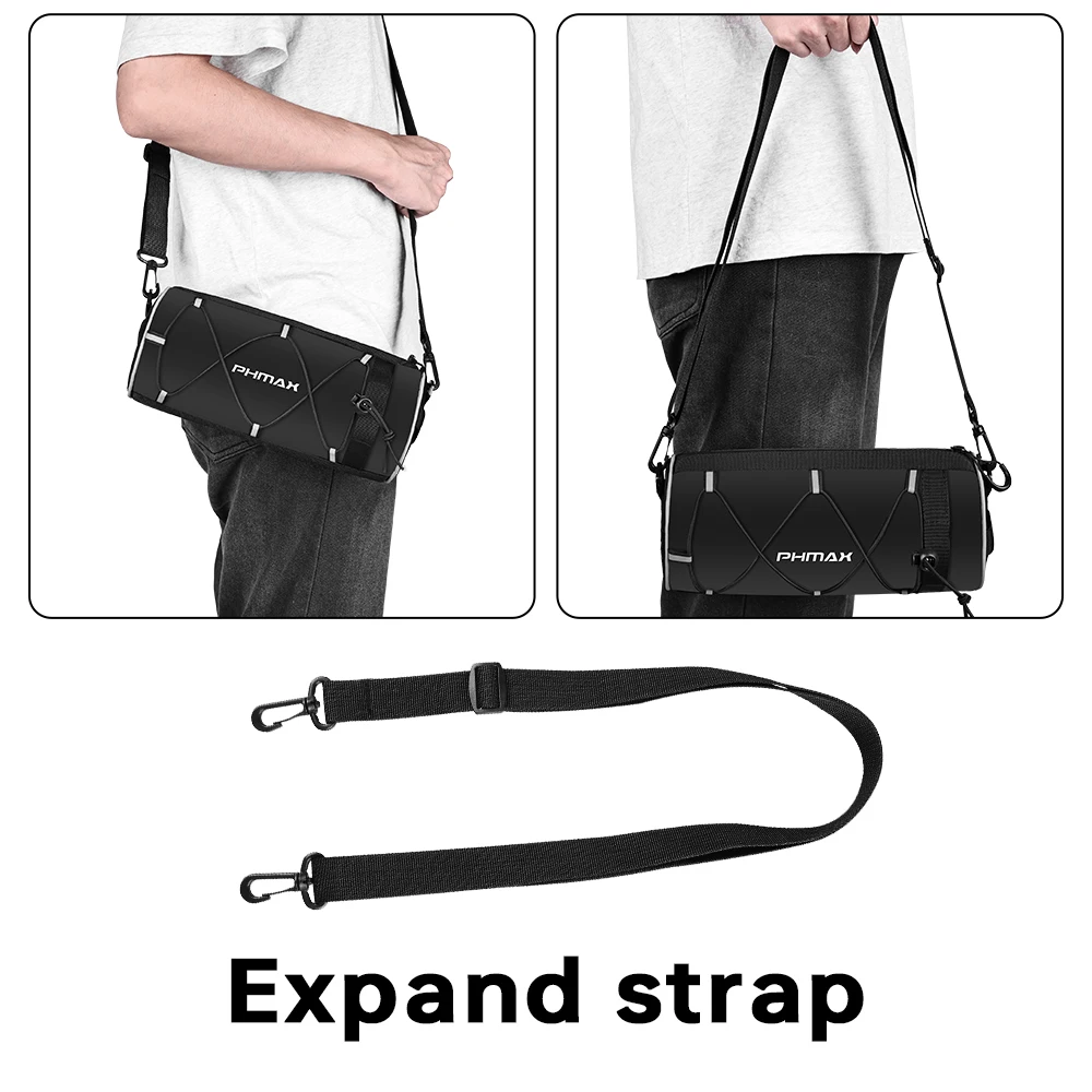 PHMAX Fietstassen vooraan Mountain Racefiets Tube Bags Voorstuur Waterdichte zadeltassen Fietsuitrusting