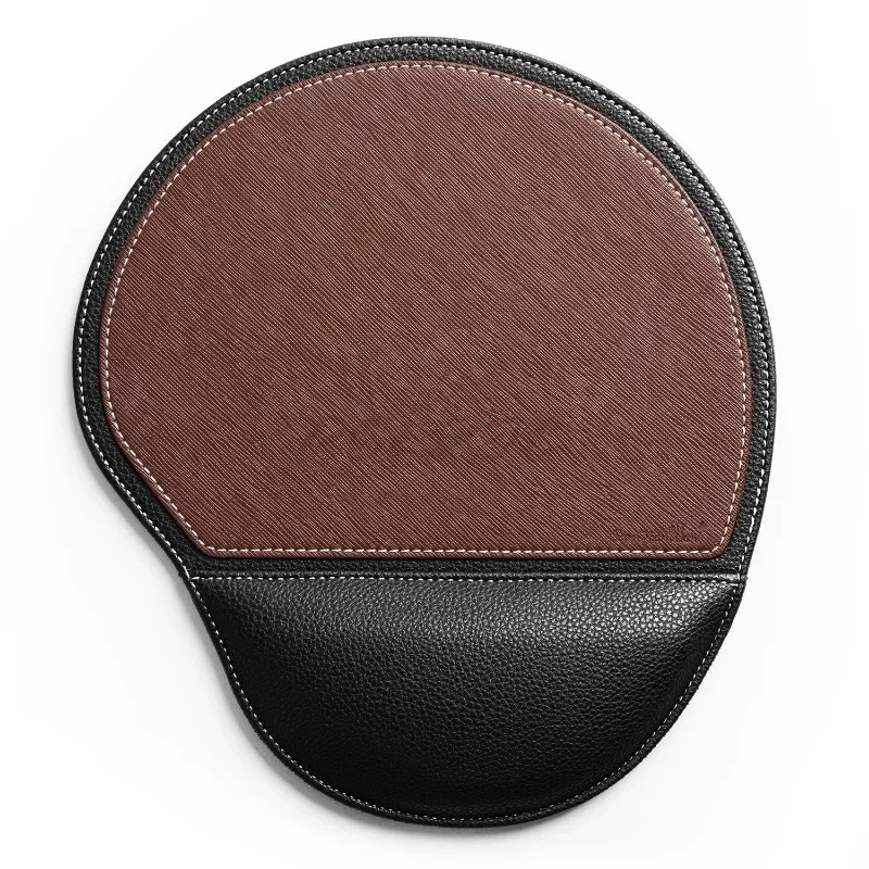 Ergonomic Comfortable Mice Mat Home Office Wrist Support Wrist Mouse Pad Leather Mouse Pad Keyboard Mat Mouse Pad