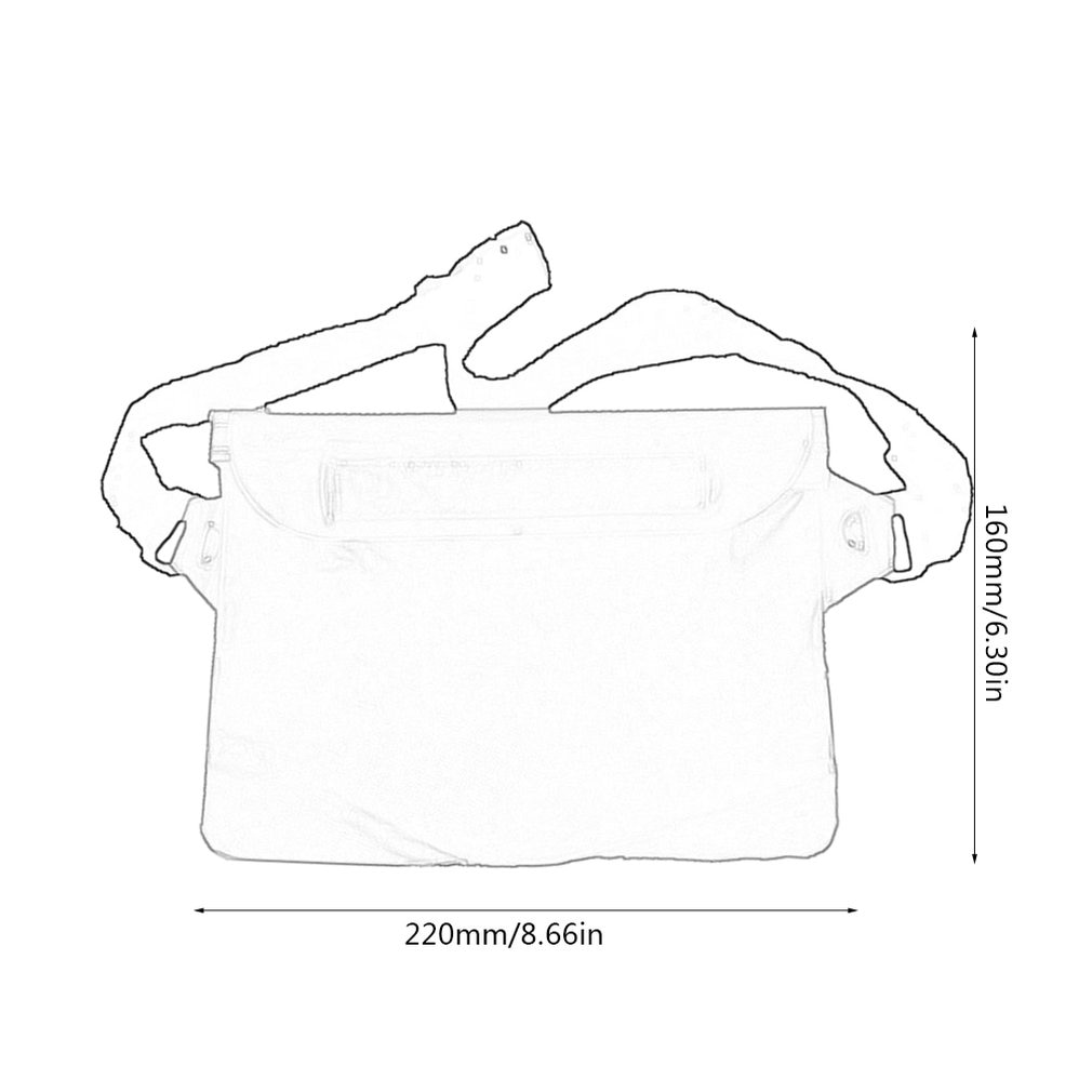 Natation en plein air téléphone portable sac de taille étanche Transparent printemps plage Pvc Collection sac sac étanche