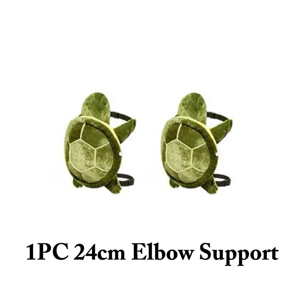 Ski hanche soutien tortue forme Coccyx coussin de protection Coccyx cocbone hanche protecteur Anti-chute antichoc coussin extérieur ski Supplie: 1PC 24cm Elbow Pads