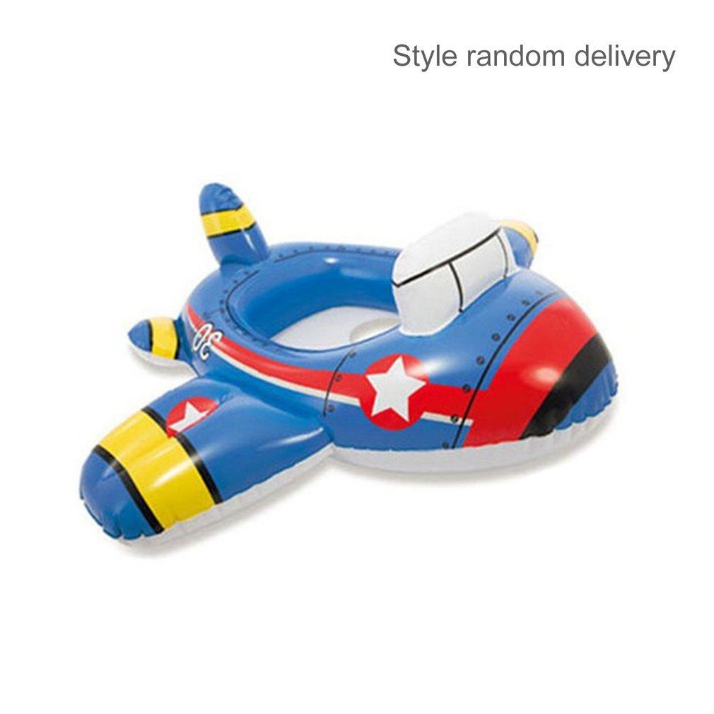 Bonito flotador de agua de dibujos animados para bebé, círculo hinchable grueso, asiento de barco, juguete de seguridad para natación piscinas, niños, piscina, anillo de natación, juguetes para bebés