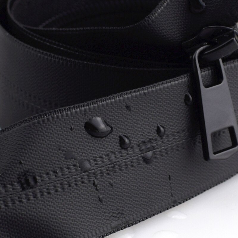 2pcs Meetee 5# Nylon Invisible Zipper Waterproof Zippers for Sewing Jacket Bags Suitcases Open-end Zips Sew DIY Repair Accessory