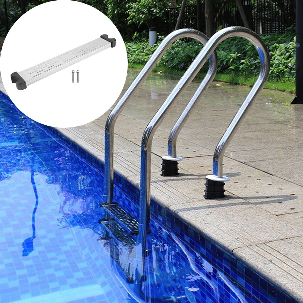 Swimming Pool Ladder Rung Steps Stainless Steel Replacement Non-Slip Ladder Pedal Swimming Pool Tools Swimming Pool Escalator